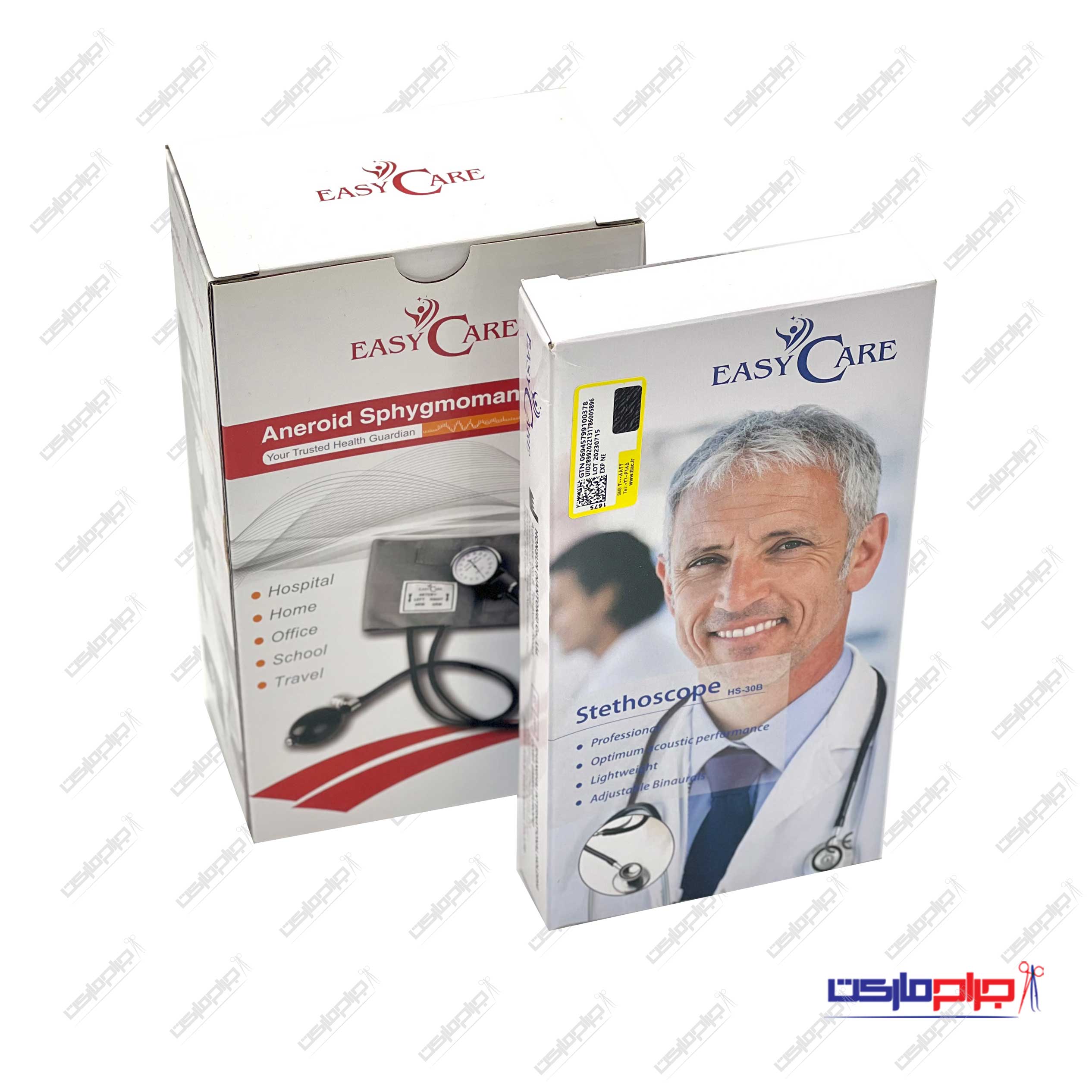 فشارسنج و گوشی پزشکی Easy Care